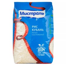 Крупа рисовая круглозерная Мистраль Кубань, 900г