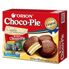 Пирожное бисквитное Choco-Pie (Orion), 360г