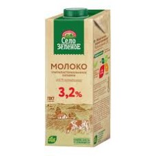 Молоко "Село Зелёное" 3,2%, 950мл