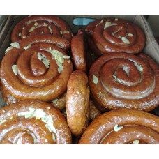 Колбаса полукопчёная "Украинская" с чесноком, 500г